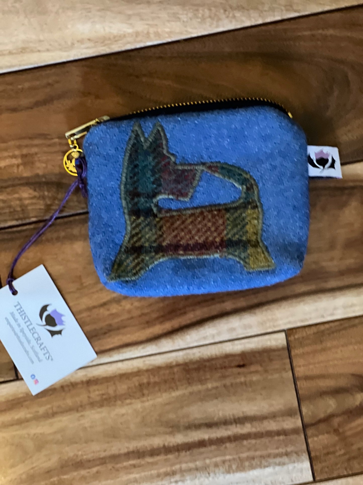 Harris Tweed Scottish Terrier Coin Purse