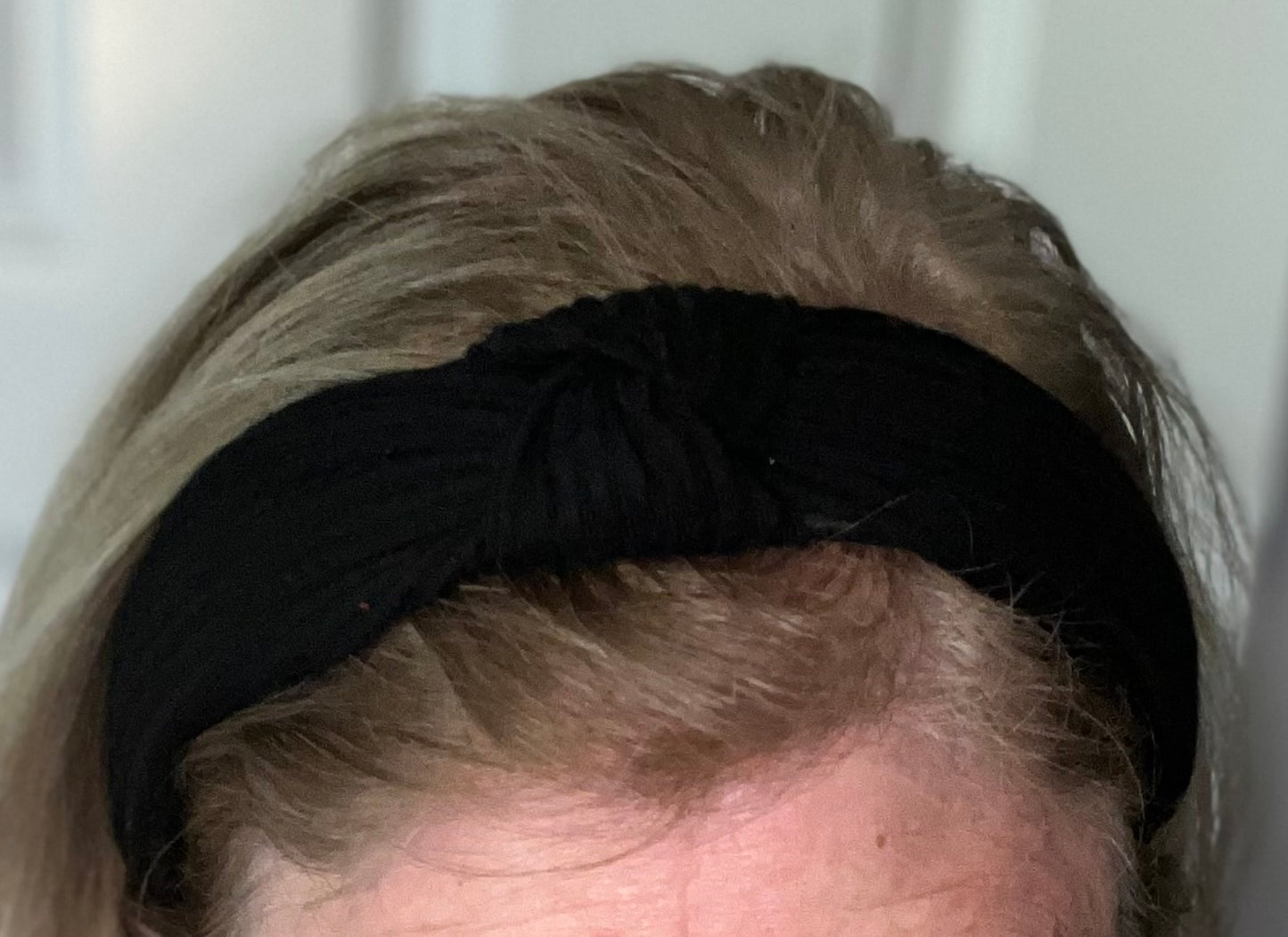 Knotted Headband in Black