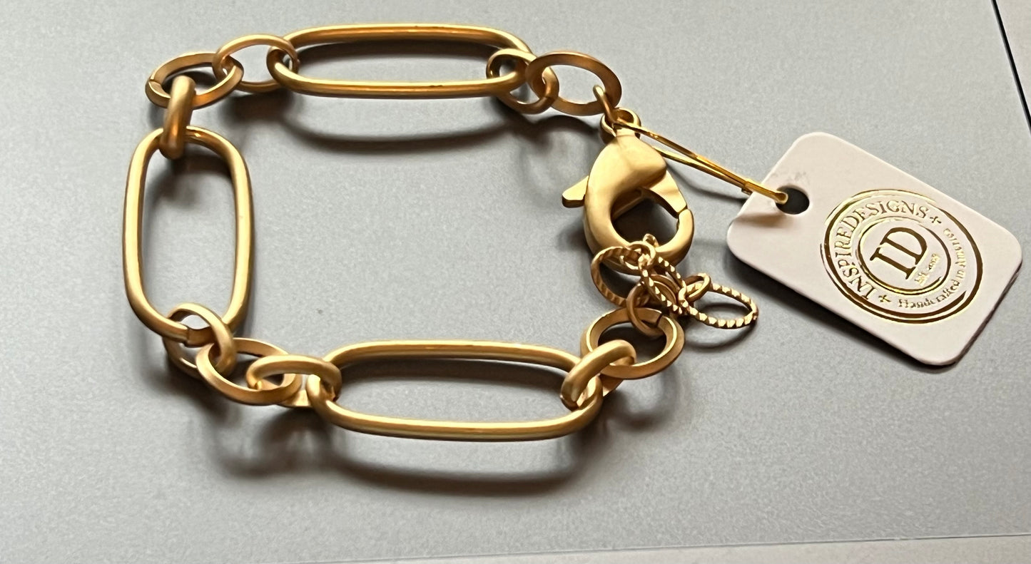 Gold Link Bracelet