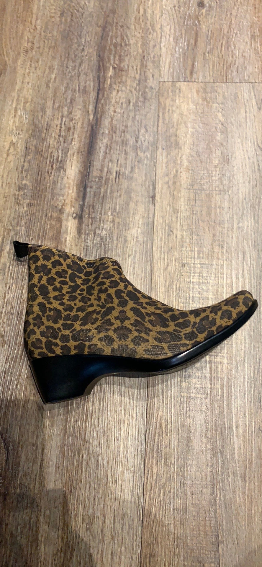 Leopard Print Shoe Boot Size 9