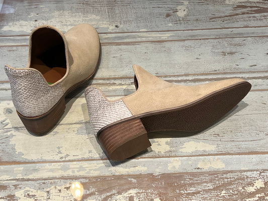 Slip On Suede Bootie